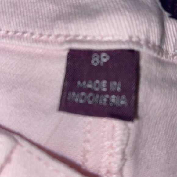 Gloria Vanderbilt Amanda Jeans NWOT Pastel Baby Pink Size 8 Petite - Picture 4 of 9
